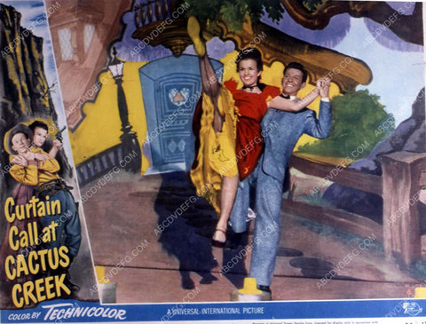 Gale Storm Donald O'Connor film Curtain Call at Cactus Creek 35m-10793