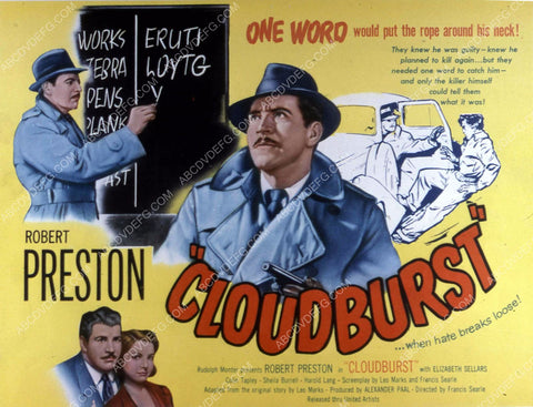 Robert Preston film Cloudburst 35m-10795