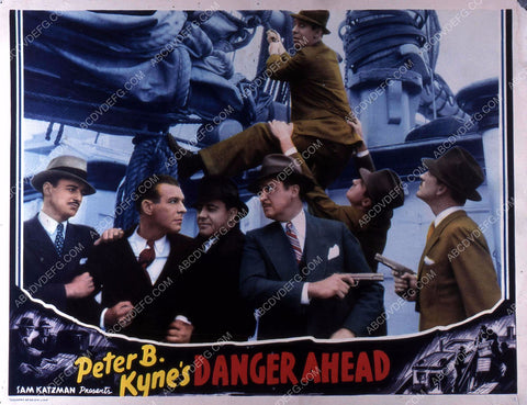 Lawrence Gray J Farrell MacDonald Fuzzy Knight Fred Kelsey film Danger Ahead 35m-10816