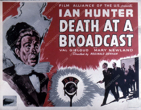 Ian Hunter film Death at a Broadcast 35m-10820