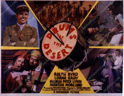 Ralph Byrd Lorna Gray film Drums of the Desert 35m-10842