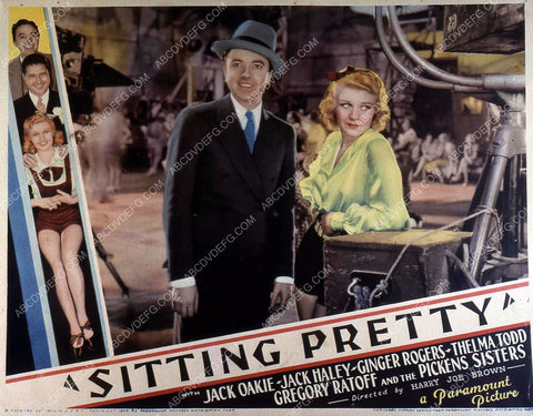 Ginger Rogers Jack Oakie Jack Haley film Sitting Pretty 35m-10847