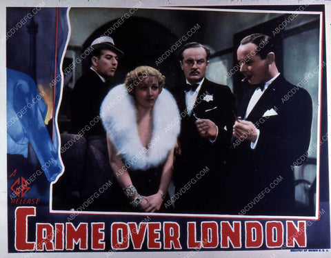 Margot Grahame Paul Cavanaugh film Crime Over London 35m-10878