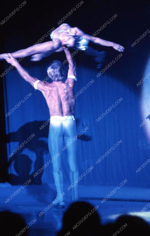1970's era Las Vegas casino hotel dancers do show on ice skates 35m-10893