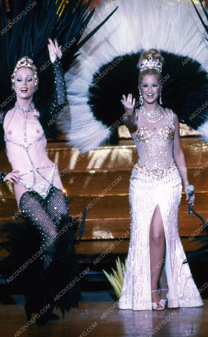 1970's era actual Las Vegas Hotel Follies Bergere dancers show 35m-10912
