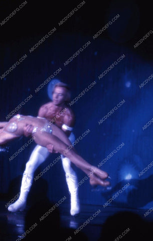 1970's era Las Vegas casino hotel dancers do show on ice skates 35m-10933