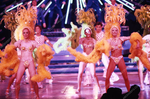 1970's era actual Las Vegas Hotel Follies Bergere dancers show 35m-10943
