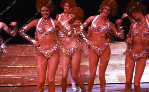 1970's era actual Las Vegas Hotel Follies Bergere dancers show 35m-10947
