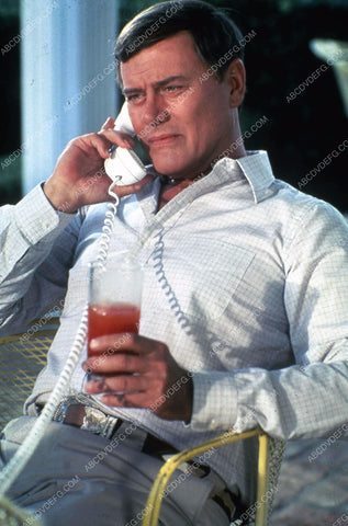 Larry Hagman on the telephone TV Dallas 35m-11024