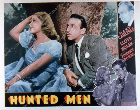 Mary Carlisle Lloyd Nolan film Hunted Men 35m-1107