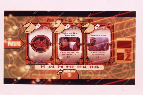 ad promo slot machine style Jackie Chan Chris Tucker film Rush Hour 2 35m-11850