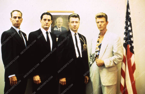 David Bowie Kyle MacLachlan Miguel Ferrer film Twin Peaks Fire Walk with Me 35m-12281