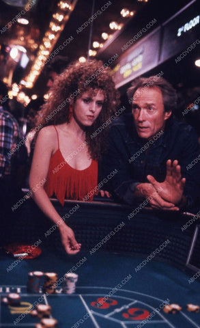 Bernadette Peters Clint Eastwood at the craps table film Pink Cadillac 35m-12842