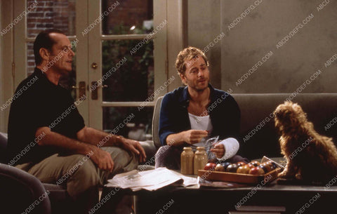 Jack Nicholson Greg Kinnear and the dog film As Good As It Gets 35m-13547