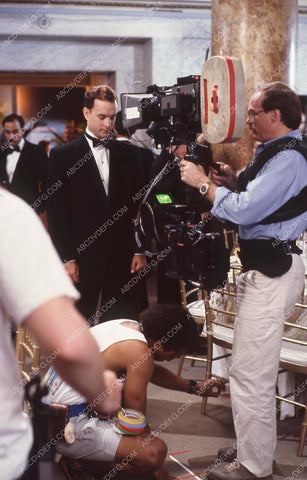 Tom Hanks on set film The Bonfire of the Vanities 35m-13682