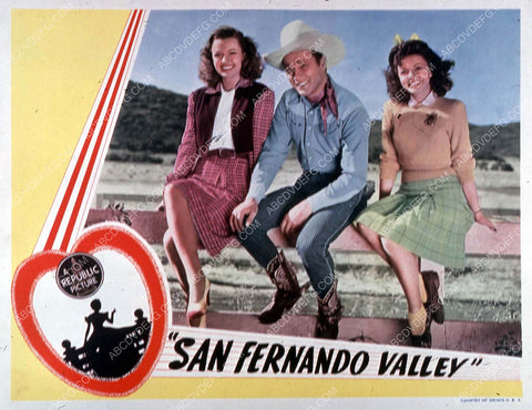 Roy Rogers Dale Evans Jean Porter film San Fernando Valley 35m-14035-2
