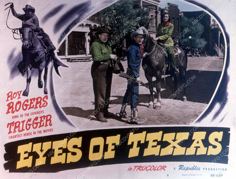 Roy Rogers Lynne Robert Andy Devine film Eyes of Texas 35m-14045-2