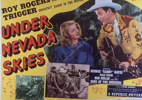 Dale Evans Roy Rogers film Under Nevada Skies 35m-14087-2