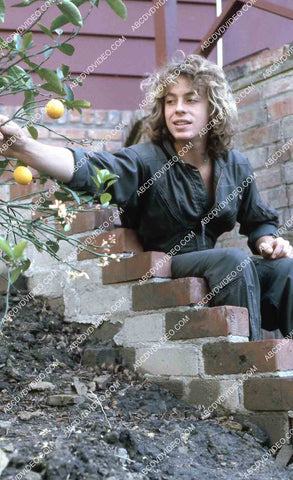 Leif Garrett picking a lemon in the backyard 35m-14279