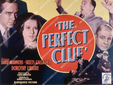 David Manners Dorothy Libaire film The Perfect Clue 35m-14379