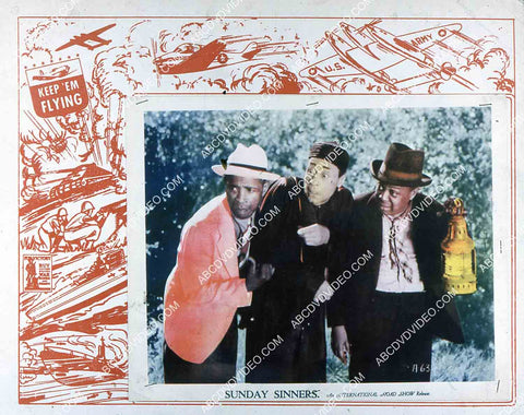Earl Syndor Norman Astwood Edna Mae Harris all black cast film Sunday Sinners 35m-14547