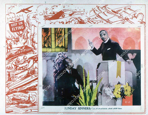 Earl Syndor Norman Astwood Edna Mae Harris all black cast film Sunday Sinners 35m-14548