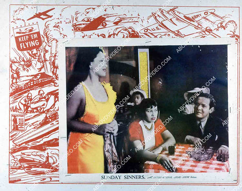 Earl Syndor Norman Astwood Edna Mae Harris all black cast film Sunday Sinners 35m-14549