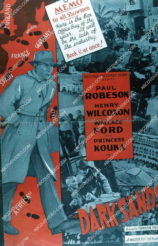 Paul Robeson Henry Wilcoxon film Dark Sands 35m-14575