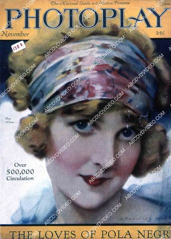May Allison Photoplay magazine cover 35m-14972