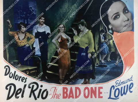 Dolores Del Rio Edmund Lowe film The Bad One 35m-15162
