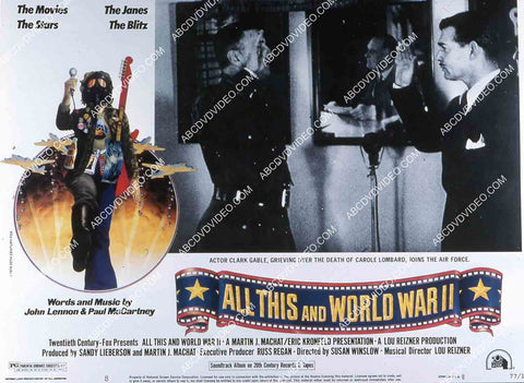 Clark Gable documentary film All This and World War II 35m-15345