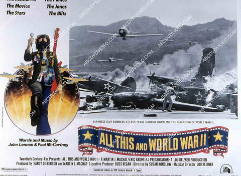 Japanese planes attack Pearl Harbor documentary film All This and World War II 35m-15348