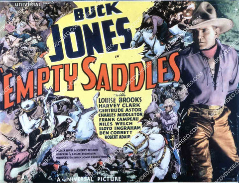 Buck Jones film Empty Saddles 35m-15362