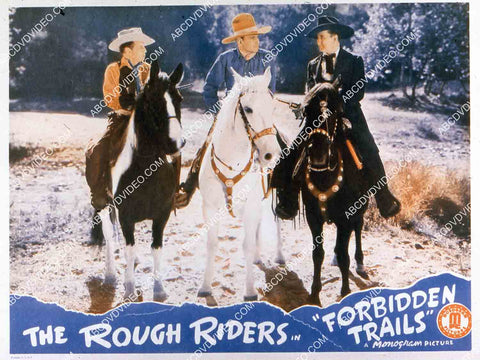 Buck Jones Tim McCoy Raymond Hatton film Forbidden Trails 35m-15366