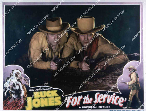 Phillip Trent Buck Jones film For the Service 35m-15373