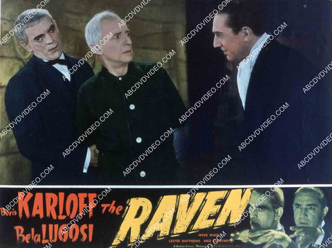 Boris Karloff Bela Lugosi film The Raven 35m-15527