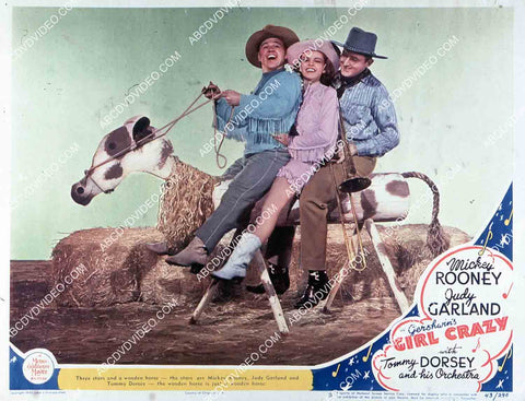 Mickey Rooney Judy Garland Tommy Dorsey film Girl Crazy 35m-15535
