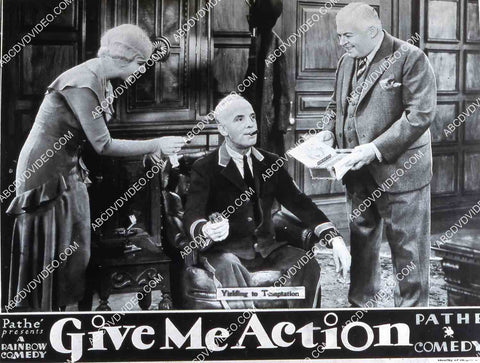 Marcia Manning John Hyams Harry Holman short subject film Give Me Action 35m-15536