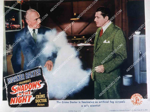 George Zucco Warner Baxter film Shadows in the Night 35m-15556