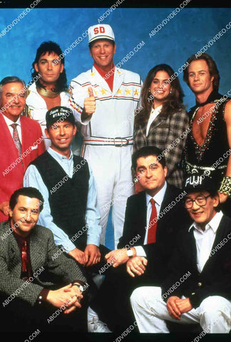 Jennifer Grant Bob Einstein Don Lake and cast TV Super Dave Osborne's Las Vegas Spectacular 35m-15719