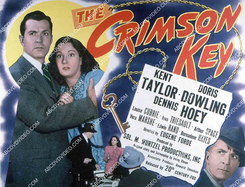 Kent Taylor Doris Dowling film The Crimson Key 35m-15751