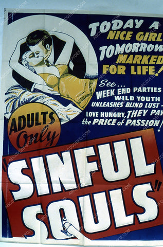 exploitation film Sinful Souls 35m-1602