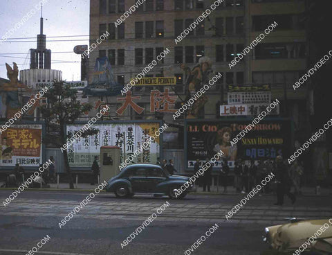 circa 1956 historic Philippines city life Susan Hayward billboard I'll Cry Tomorrow 35m-16285
