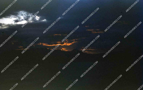 circa 1956 historic Philippines sunset on Subic Bay 35m-16330