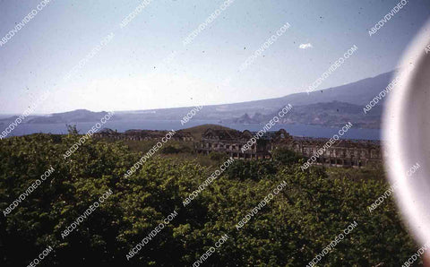 circa 1956 U.S. sailor tours historic Philippines from air in twin engine air force plane 35m-16345