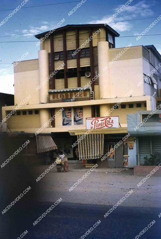 circa 1956 historic Philippines Subic Bay Florence movie theatre 35m-16379