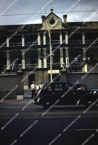 circa 1956 historic Hong Kong U.S. sailor tours Hong Kong and the sights 35m-16398