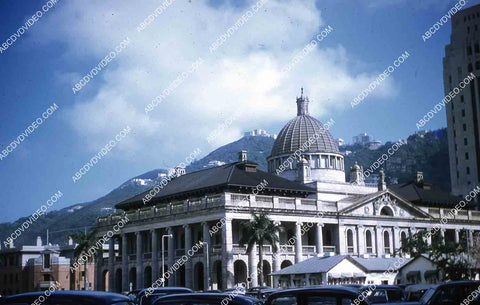 circa 1956 historic Hong Kong U.S. sailor tours Hong Kong and the sights 35m-16400