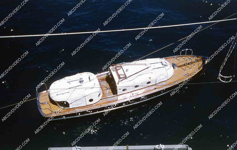 circa 1956 little launch boat of aircraft carrier USS Shangri-La 35m-16456