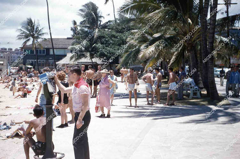 circa 1956 sailors get R&R outside Pearl Harbor Hawaii 35m-16499